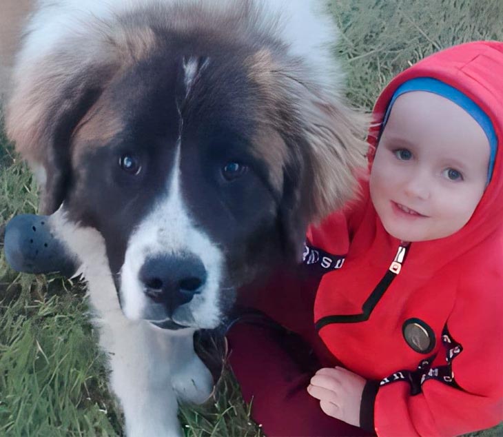 Дима и его мохнатый друг