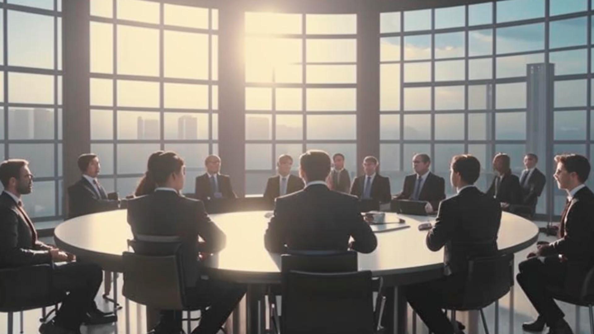 юристы на совещании