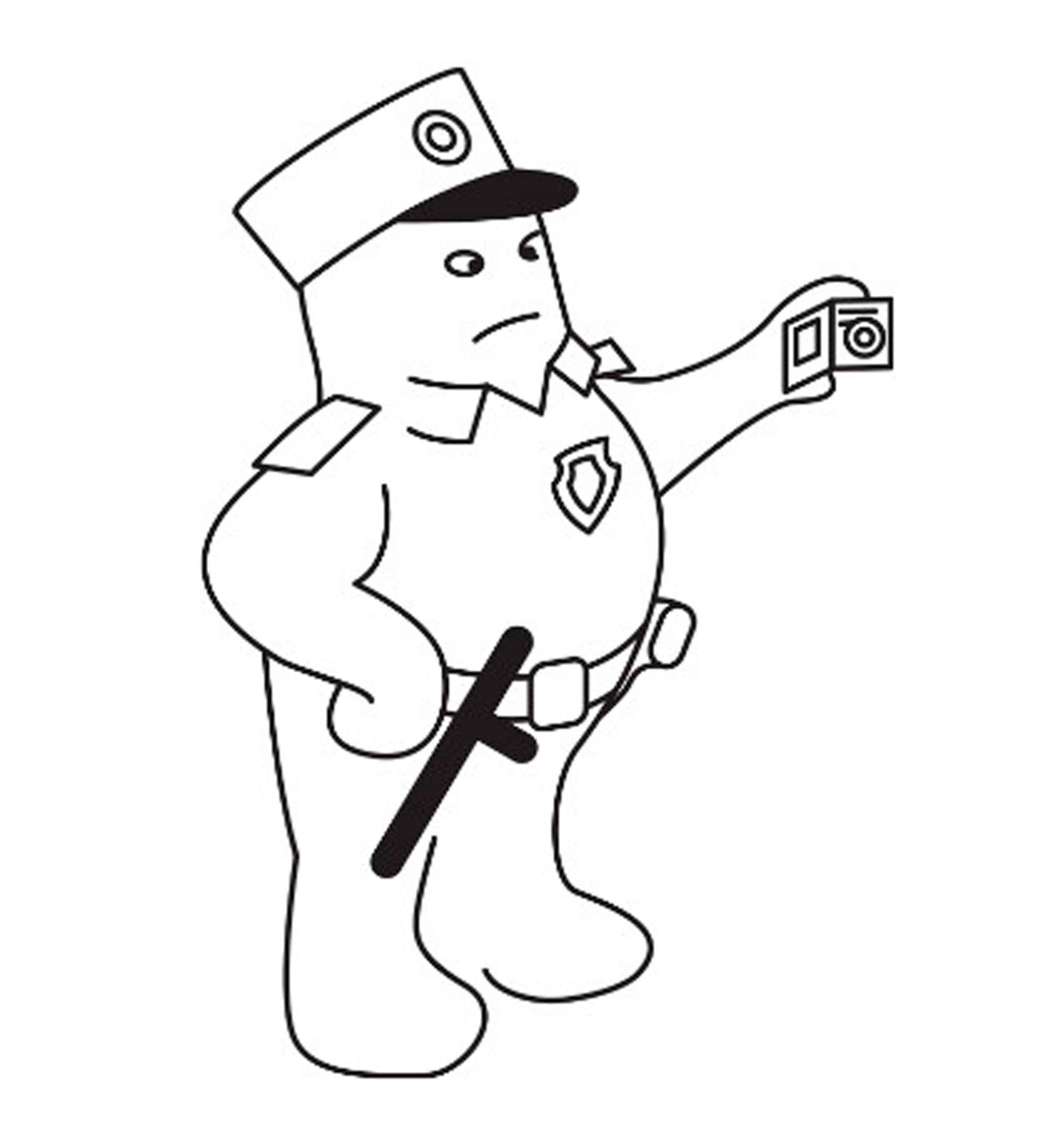 полицейский