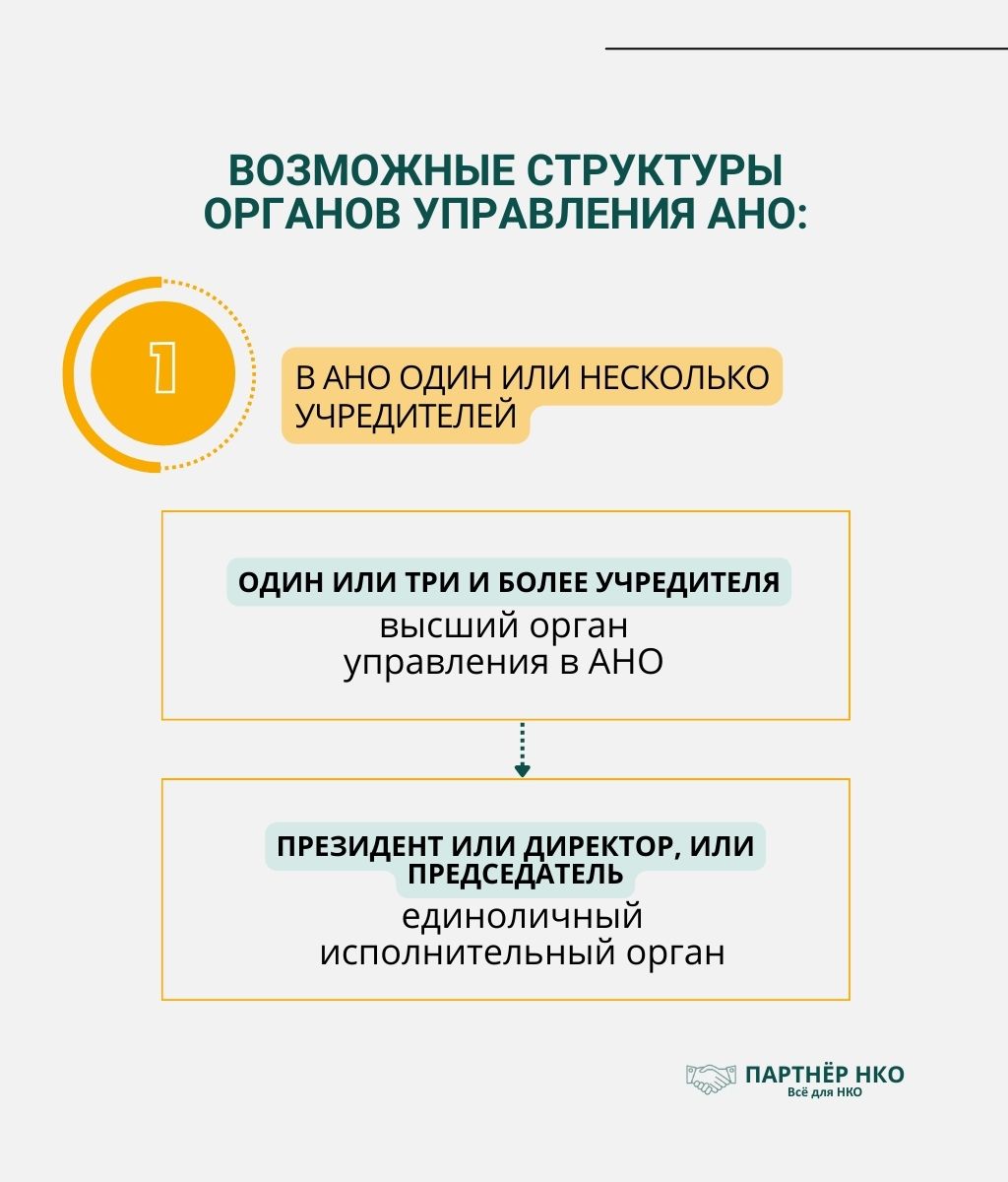 Структура АНО