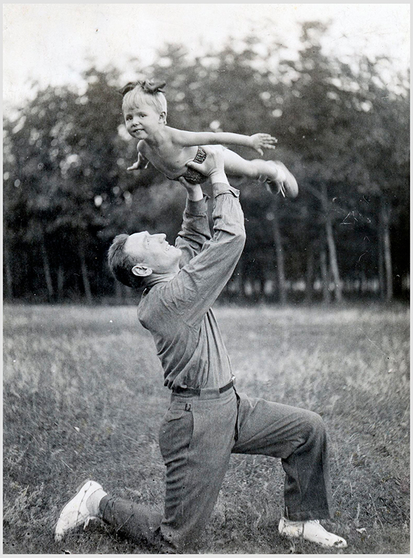 Бирюзов с дочкой