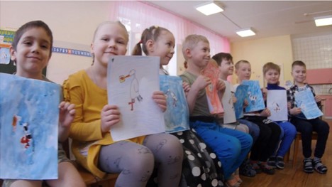 Дети и аисты