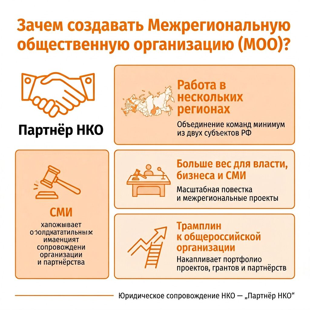 Зачем создавать МОО